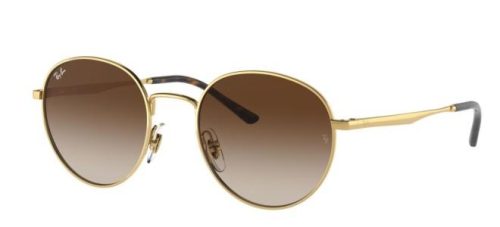 Ray-Ban RB 3681gold brown shaded